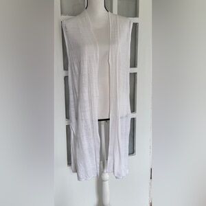 Cynthia Rowley White Knit Cardigan
